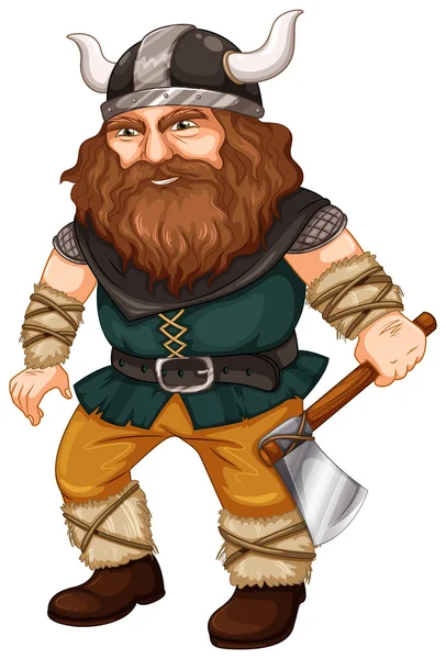 Adam viking — Stok Vektör