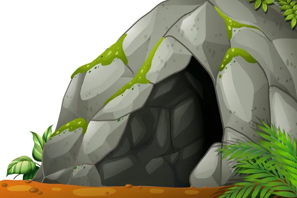 Grotte — Image vectorielle