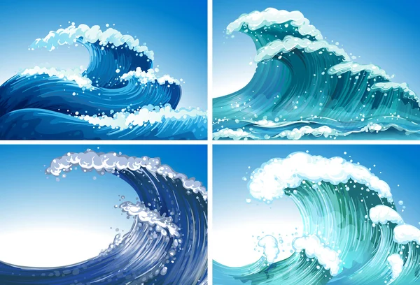 Waves — Stock Vector