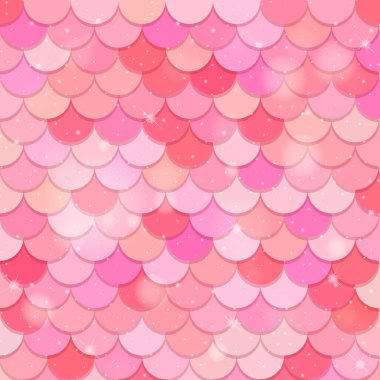 Balık ölçekli pürüzsüz arkaplan çizimi