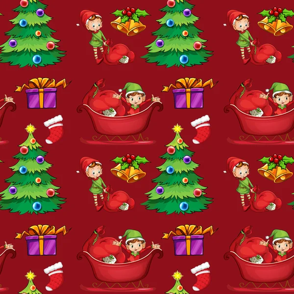 Christmas Wrapping — Stockvector