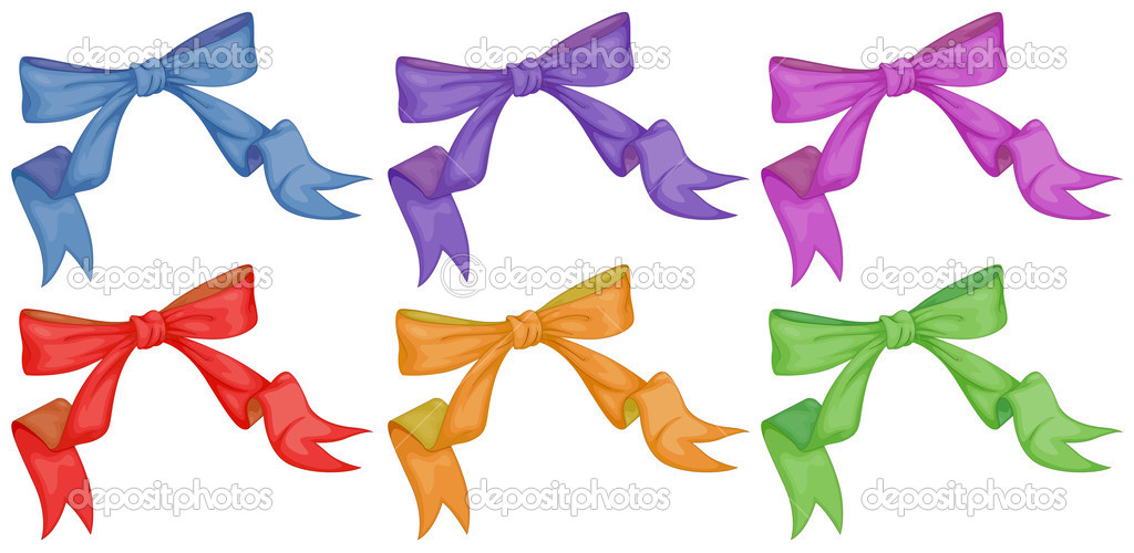Colourful bows