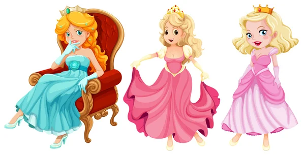 Prinses — Stockvector