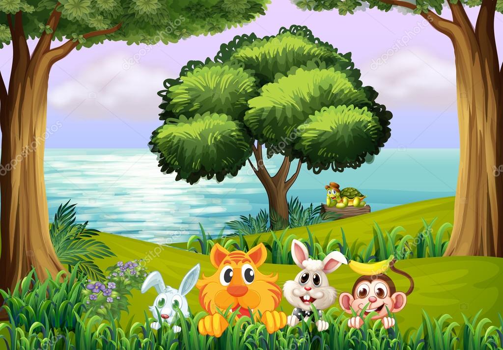 Bosque animado imágenes de stock de arte vectorial | Depositphotos Bosque animado imágenes de stock de arte vectorial | Depositphotos