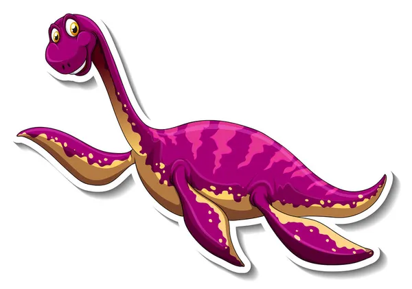 Dinossauro Rosa Vetor PNG , Adesivo Clipart Desenho Animado