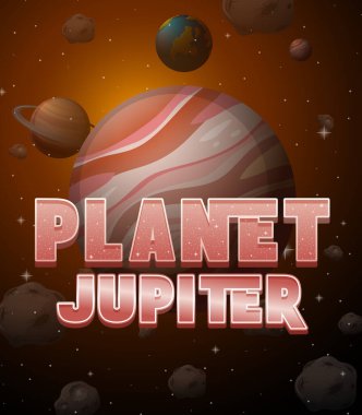 Jüpiter Gezegeni 'nin poster tasarımı