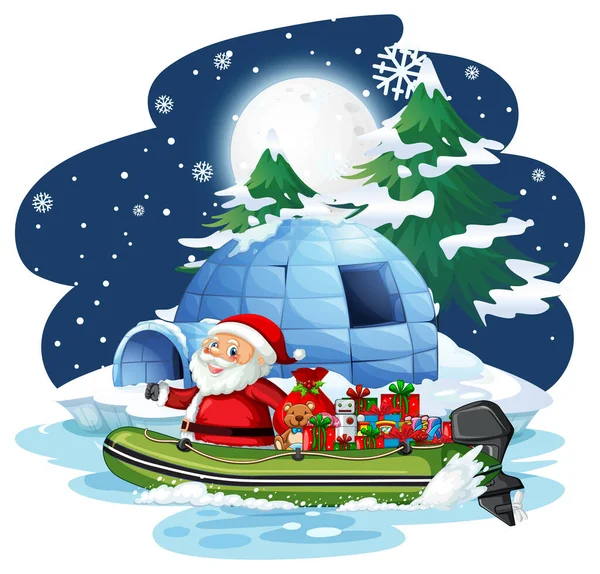 100,000 Santa fishing Vector Images