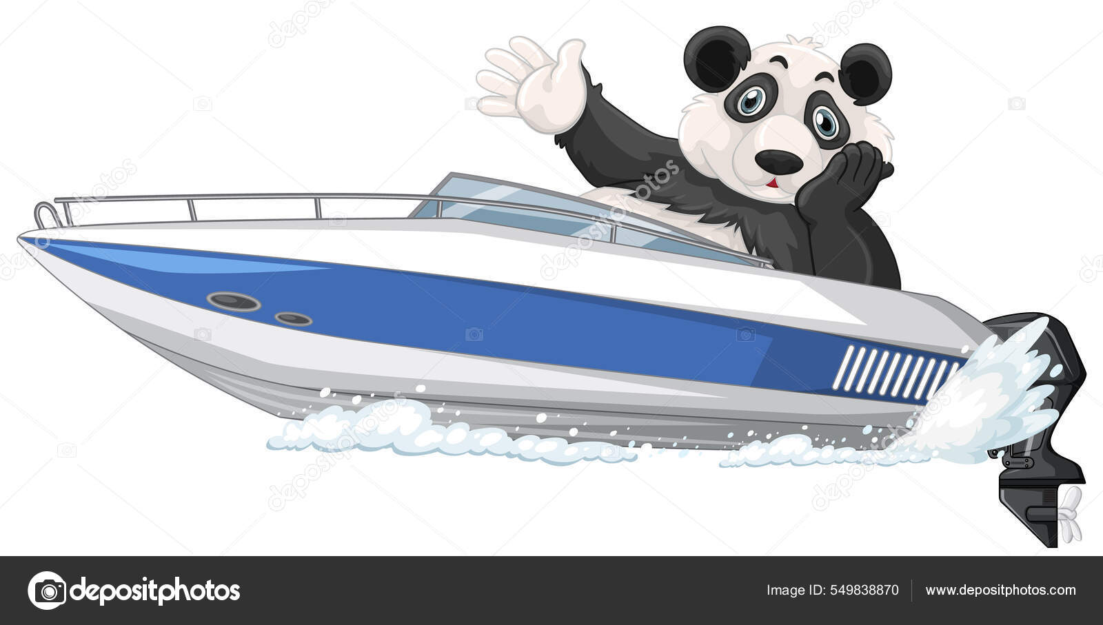 Panda Speed Boat Cartoon Style Illustration Stock Vector Image by ©interactimages #549838870 Panda Speed Boat Cartoon Style Illustration Stock Vector Image by ©interactimages #549838870