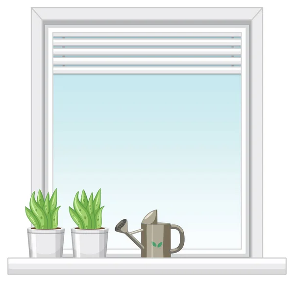 Ein Fenster Für Wohnhaus Oder Hausfassade — Stockfoto