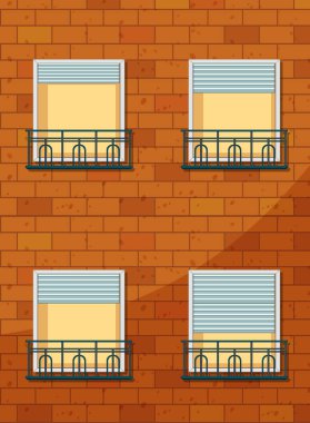 Pencere resimli apartman