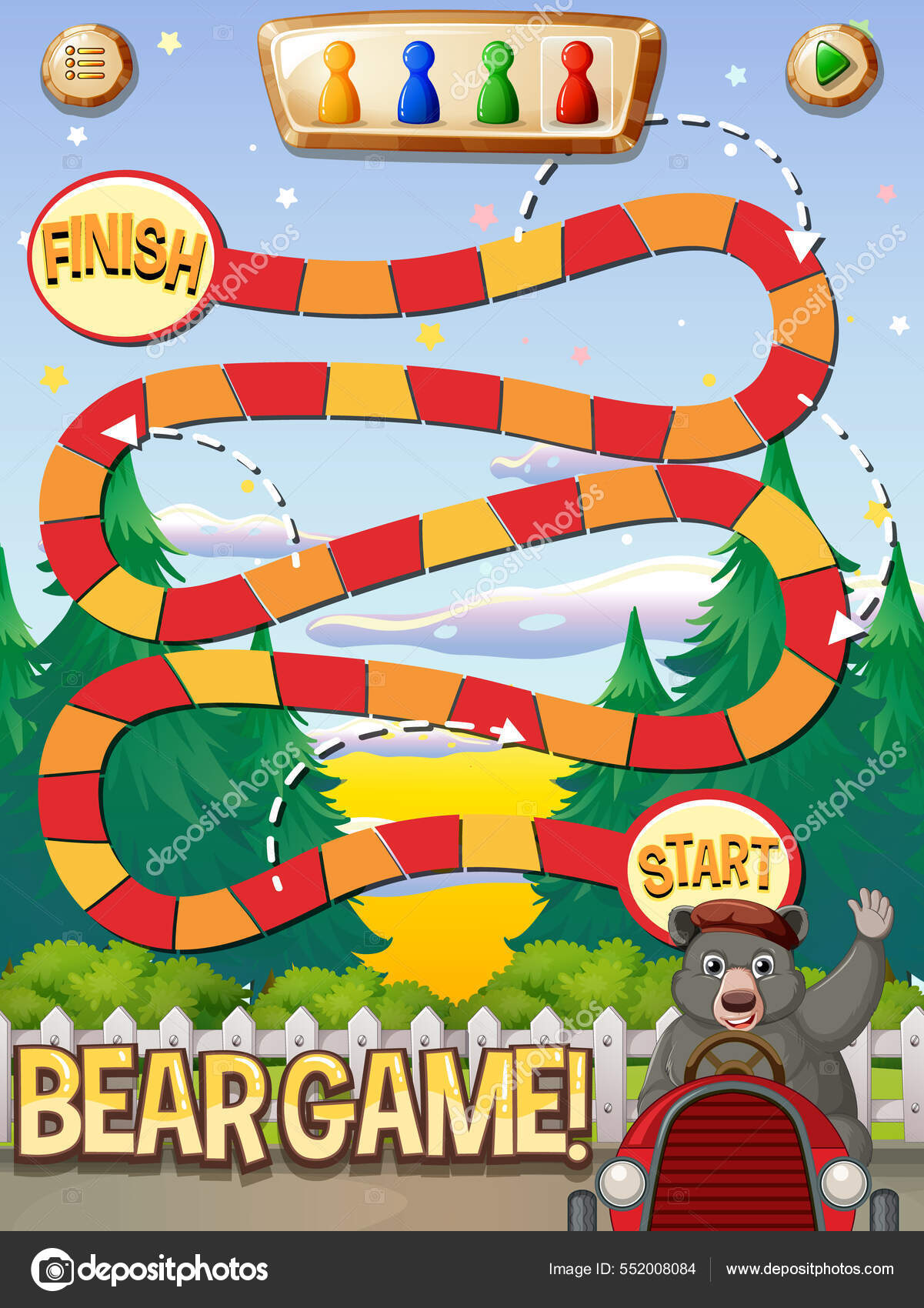 Snake N Ladders 3D Run Race Game: Jogos de corrida de jogos de