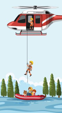 Nehir sahnesi çizgi film stili resimle kurtarıldı.