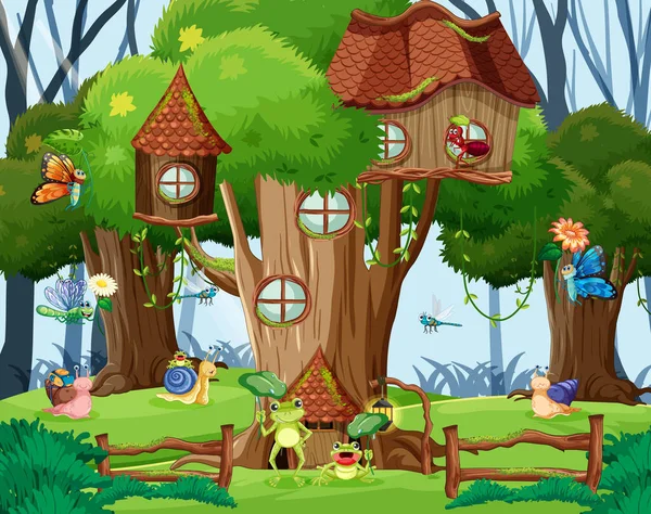 Peri masalı orman resimlerinde yaşayan böcek.