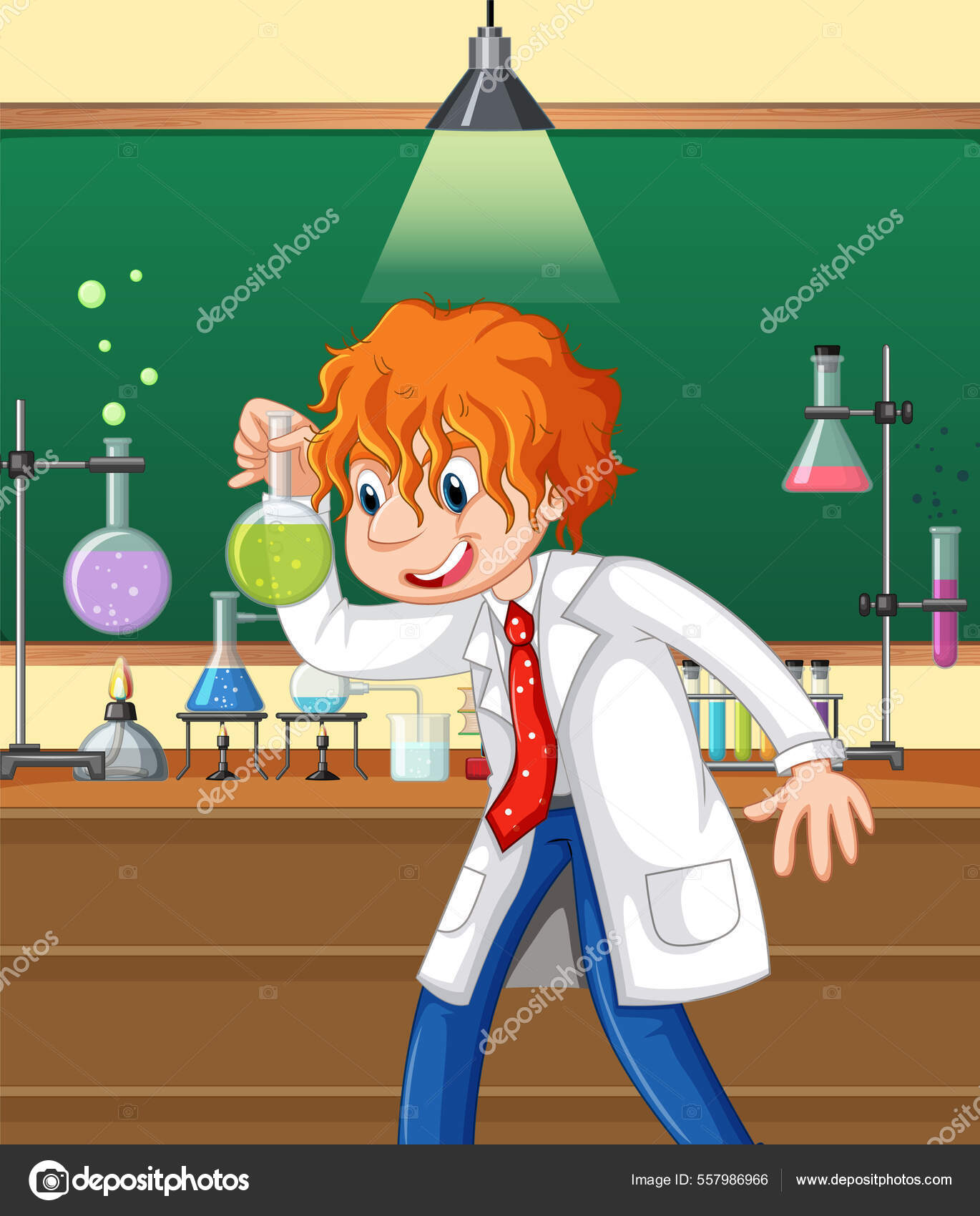Science Cartoon Characters