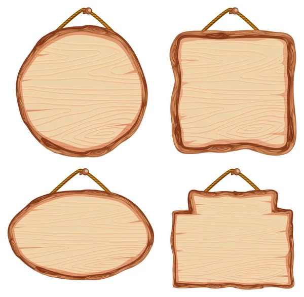 Farklı ahşap tabela çizimleri