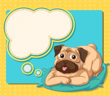 Boş çağrı çizelgesi olan bir köpek çerçevesi