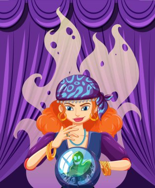 Kristal küreli falcı