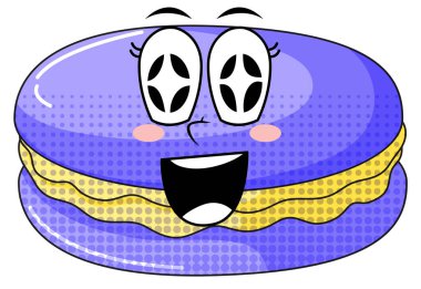 Gülen surat resimli makarna.