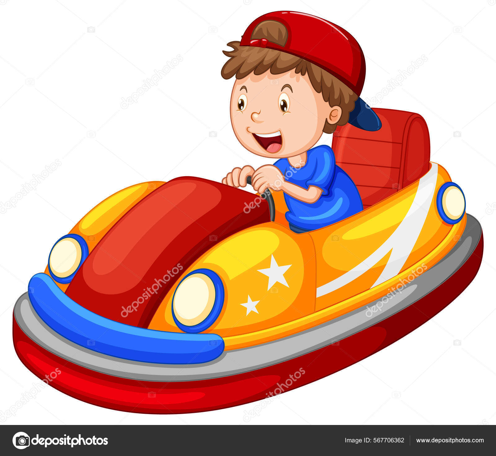 Bumper Cars Clipart