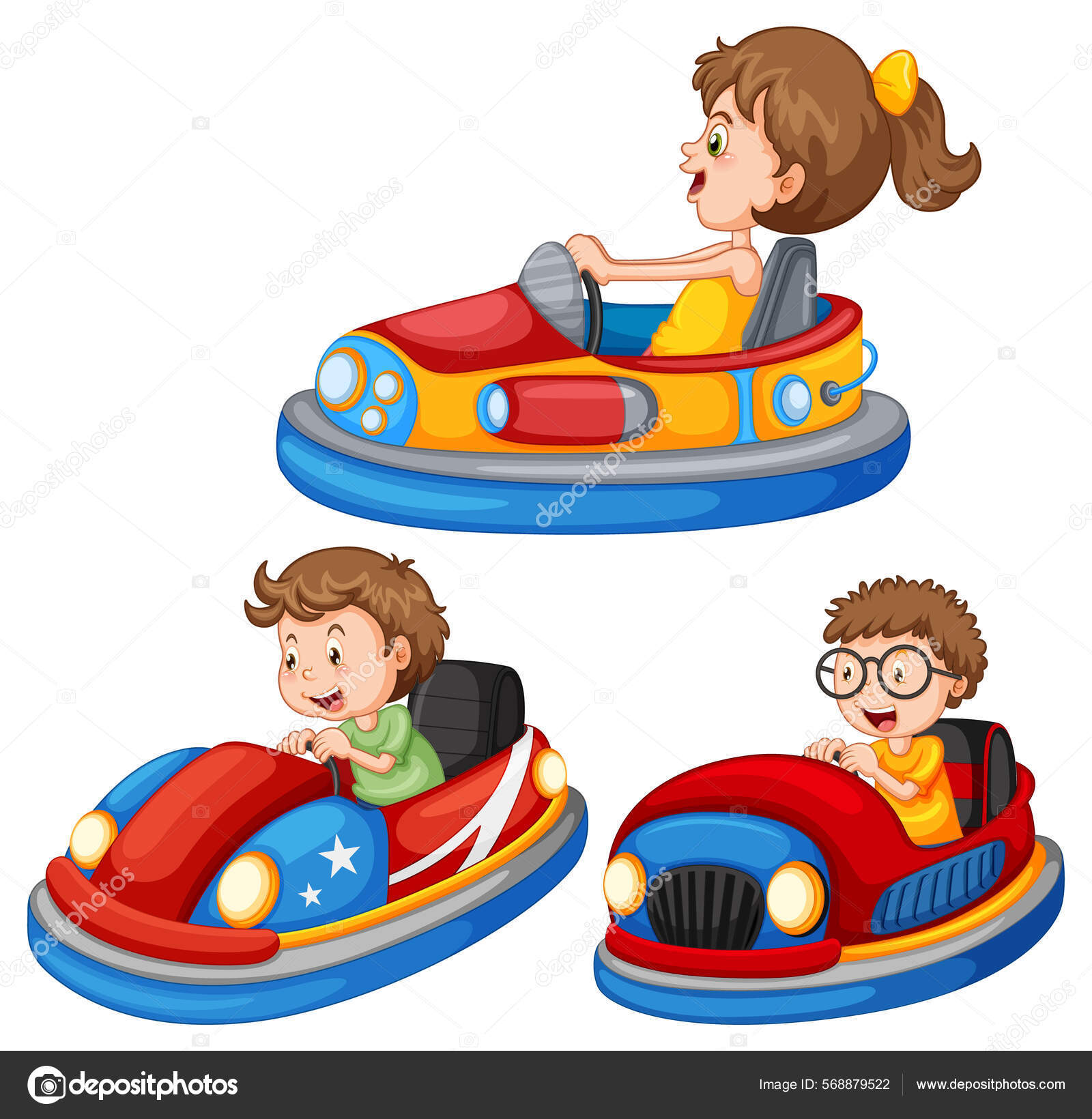 Bumper car set hotsell
