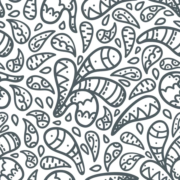Cute doodle pattern. — Stock Vector