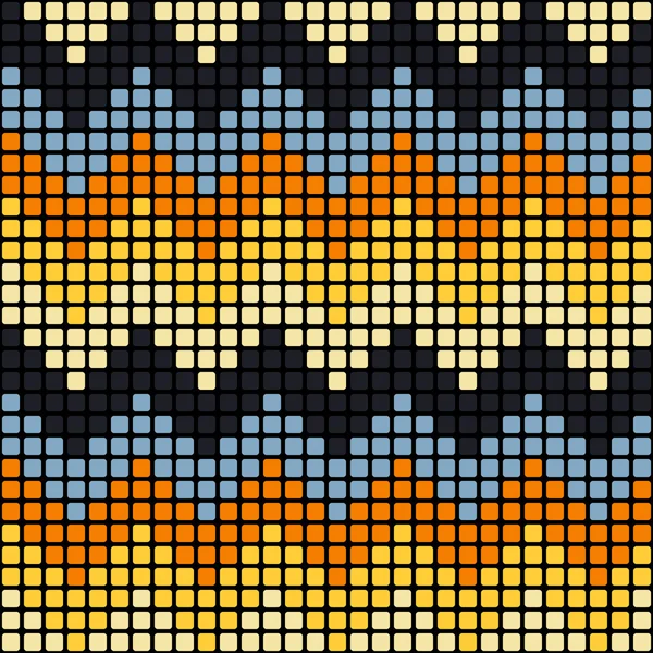 Mosaik chevron bakgrund — Stock vektor