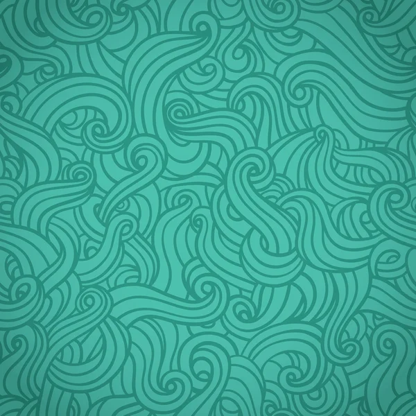 Ondas azules — Vector de stock