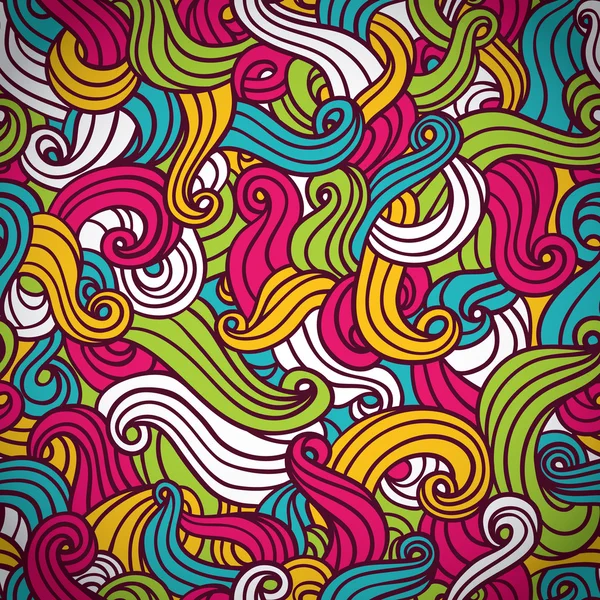 Colorful wave pattern — Stock Vector