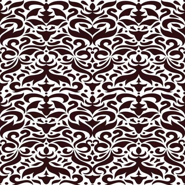 Delicate damask pattern — Stock Vector