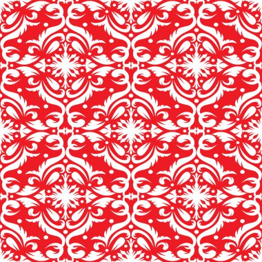 Dikişsiz damask deseni