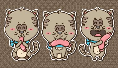 3 kawaii yavru kedi.