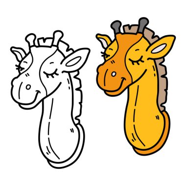 Çocuklar ve hurda kitapları için karalama duvar dekorasyonunun vektör illüstrasyon sayfası