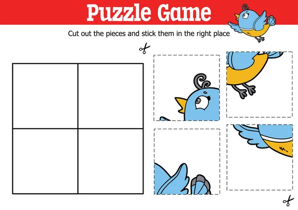 Jogos engraçados de quebra-cabeça de coala para crianças 12 peças  ilustração em vetor de educação infantil