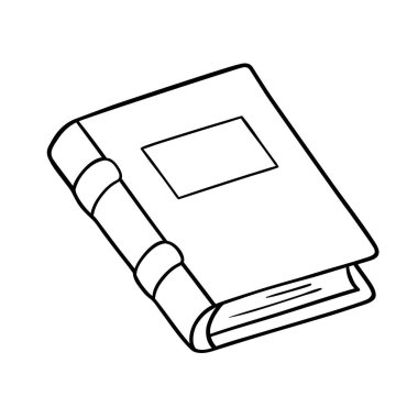 karalama kitabıyla vektör renklendirme sayfası