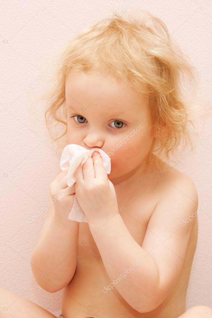 Baby has runny nose sales