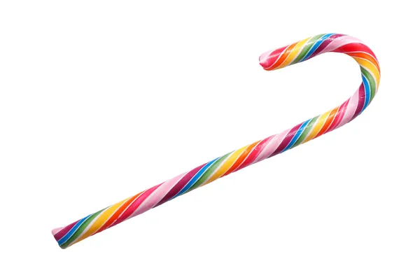 Colorful sweet candy cane — Stock Photo, Image