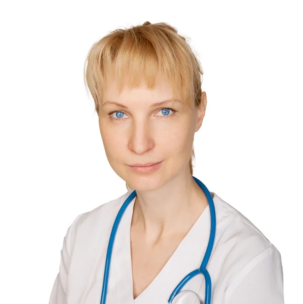 Serious middle-aged doctor. — Stock Photo, Image