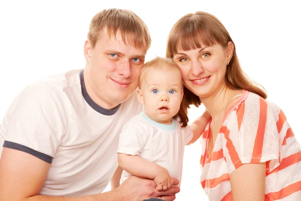 Gelukkige familie. — Stockfoto