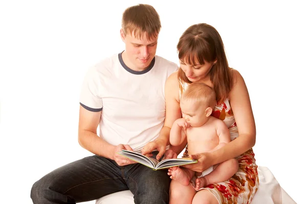 Happy family together. — Stock Photo, Image