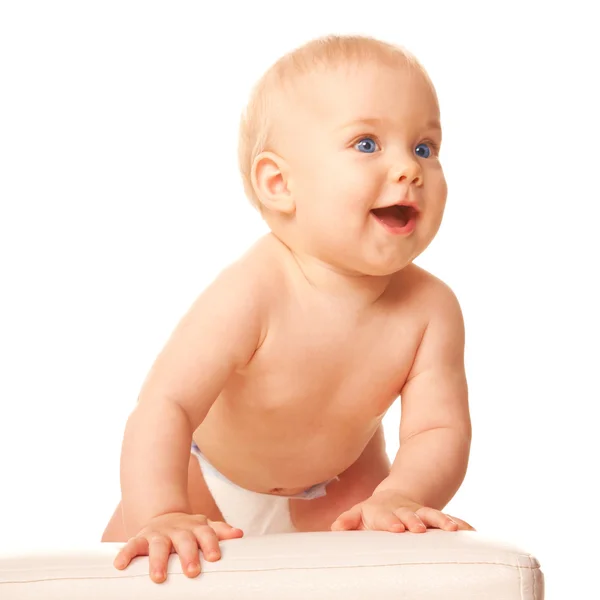 Baby is ready to jump. — Stock Photo, Image