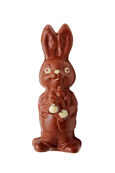 Chocolate Easter Bunny. Hecho a mano . — Foto de Stock