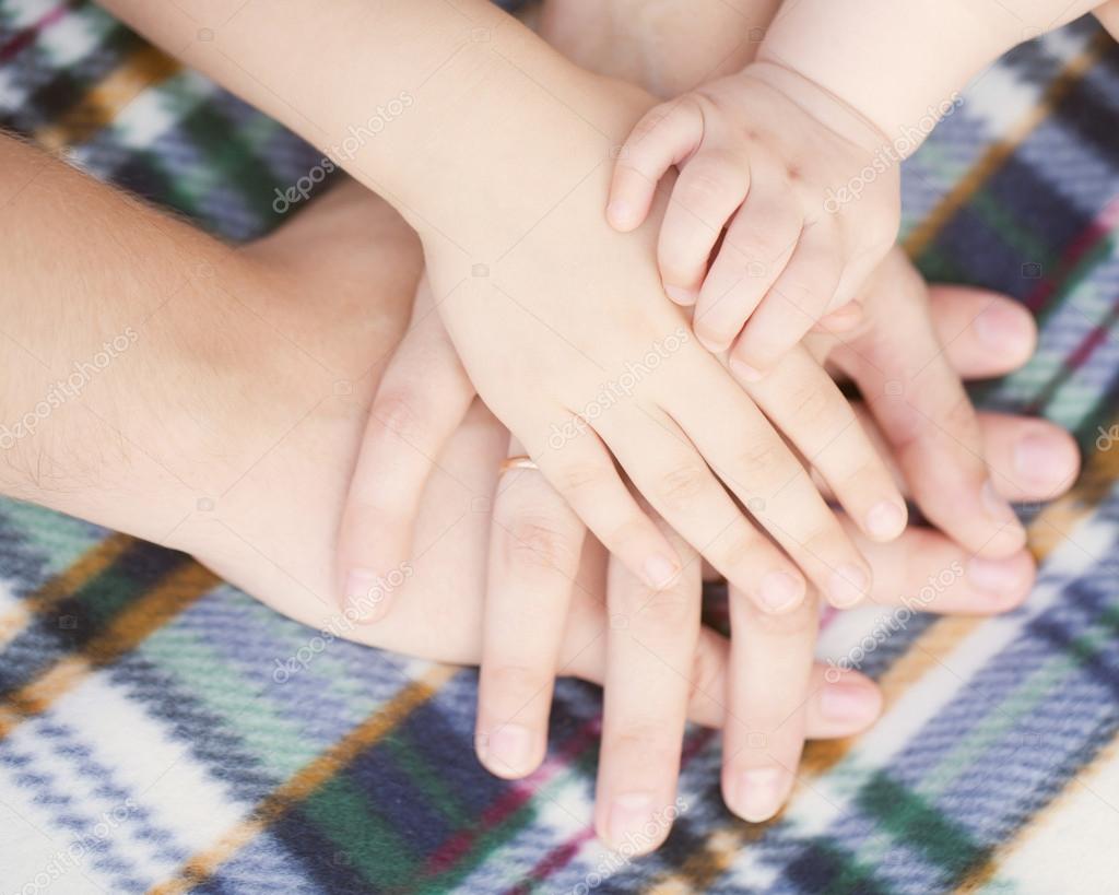 Baby Child Mother Father Hands Family Concept Stock Photo By C Vitalinka Baby Child Mother Father Hands Family Concept Stock Photo By C Vitalinka