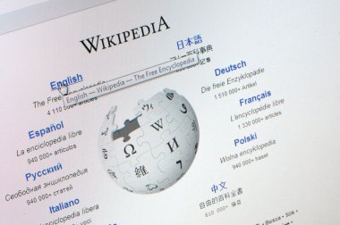 wikipedia ana sayfası