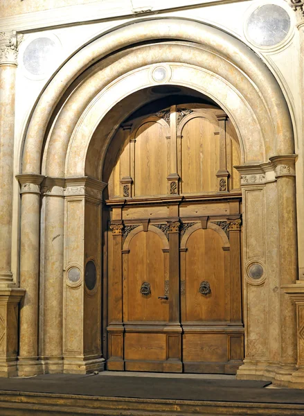 Old elegant door — Stock Photo, Image