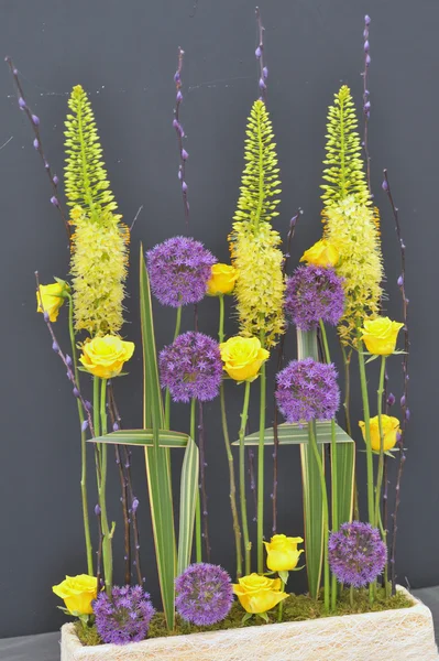 Ausstellung Blumenstrauß — Stockfoto