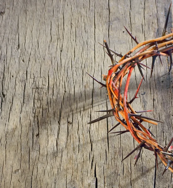 Crown of Thorns and drops of blood — Stock Photo, Image