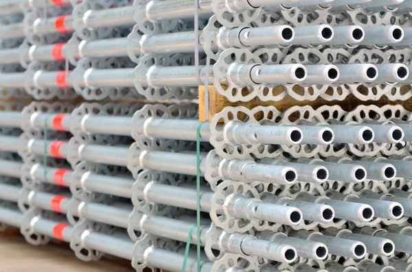 Stack of scaffolding — Stock Photo, Image