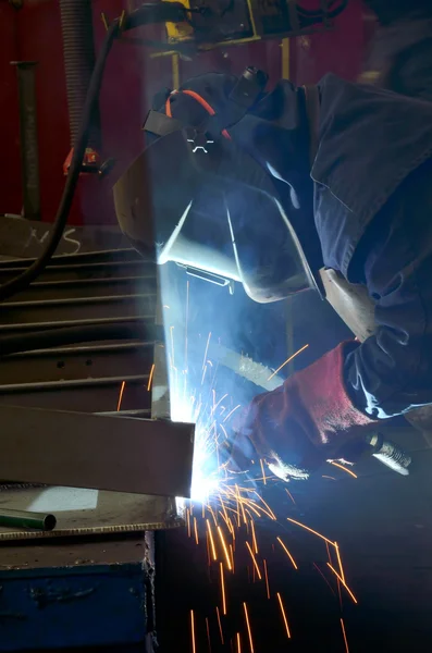 Welding work — Stock Photo, Image