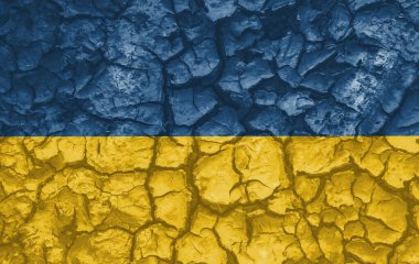 Ukrayna ulusal bayrak deseni Dünya 'yı ve savaş konseptini çatlattı