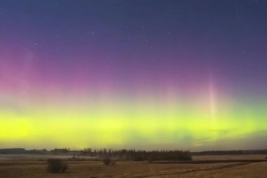 Litvanya, Avrupa 'da Aurora Borealis' in Zamanı